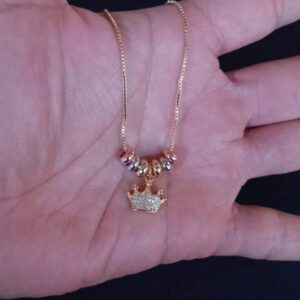 Dije semanario oro laminado