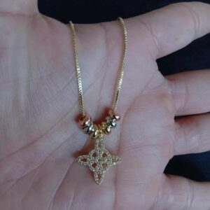 Dije semanario oro laminado