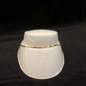 Pulsera delgada oro laminado