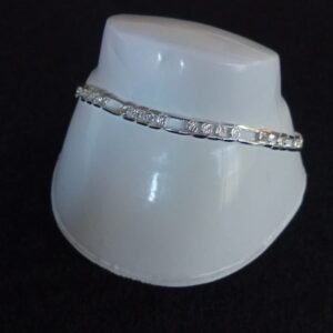 Pulsera mediana oro laminado