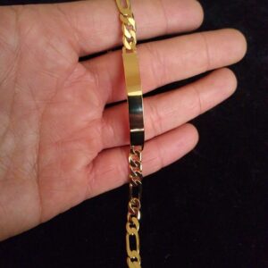 Esclava gruesa oro laminado