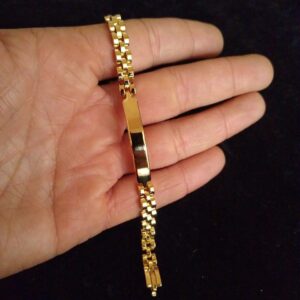 Esclava mediana oro laminado