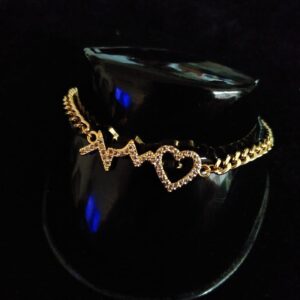 Pulsera ajustable oro laminado