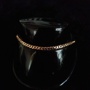 Pulsera delgada oro laminado