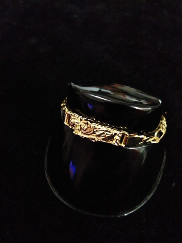 Esclava corta san judas oro laminado