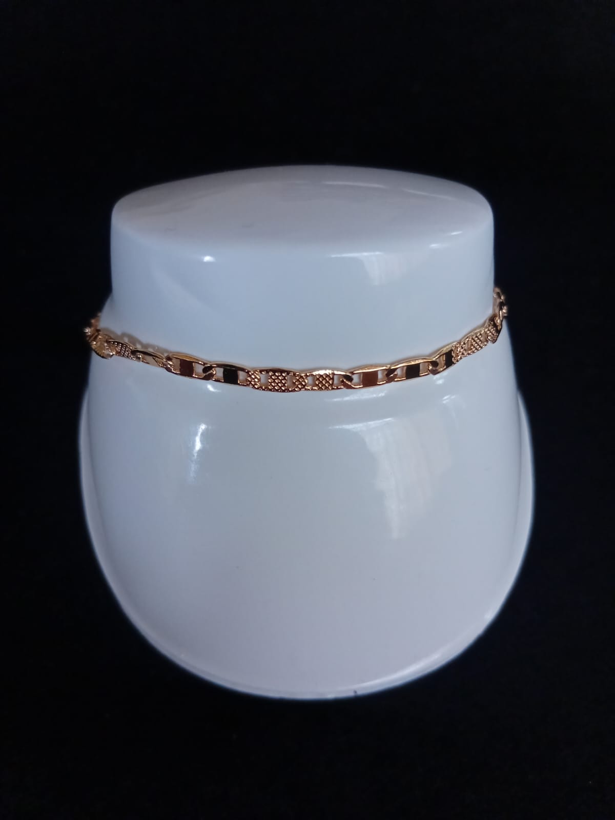 Pulsera delgada oro laminado