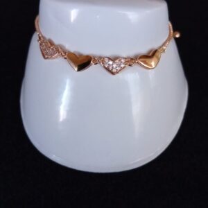 Pulsera ajustable oro laminado