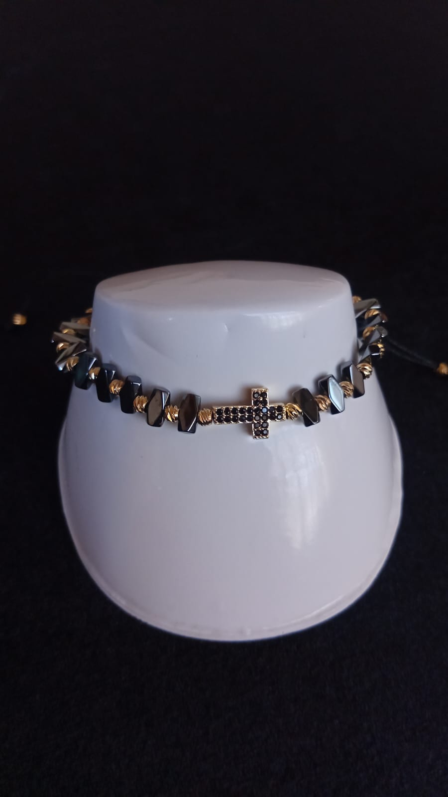 Pulsera ajustable oro laminado