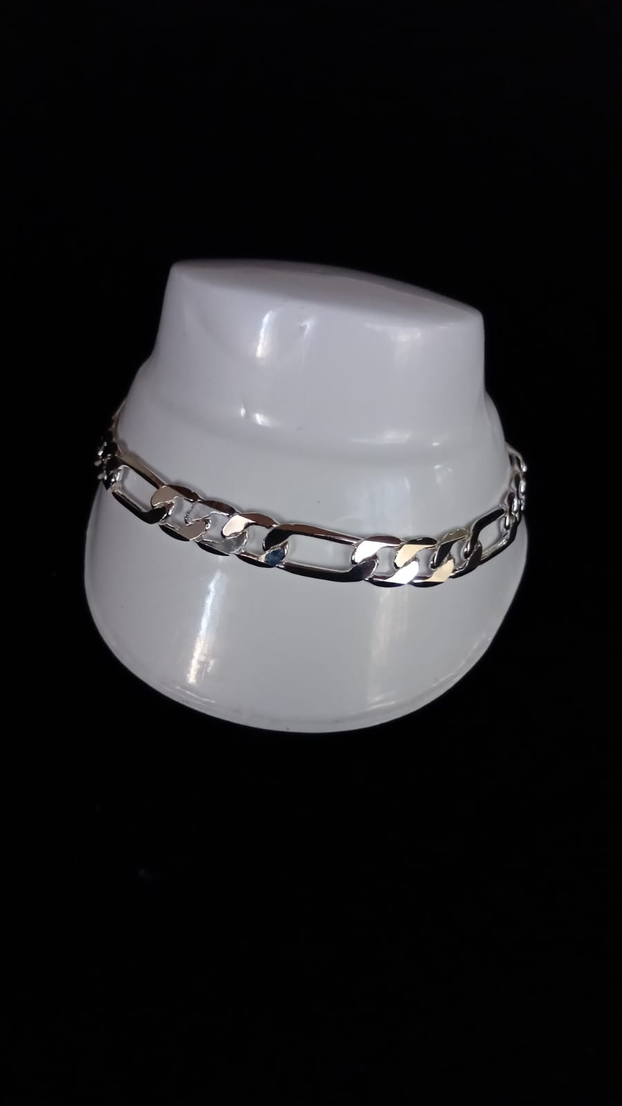 Pulsera gruesa oro laminado