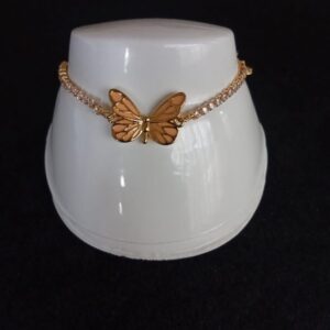 Pulsera ajustable oro laminado