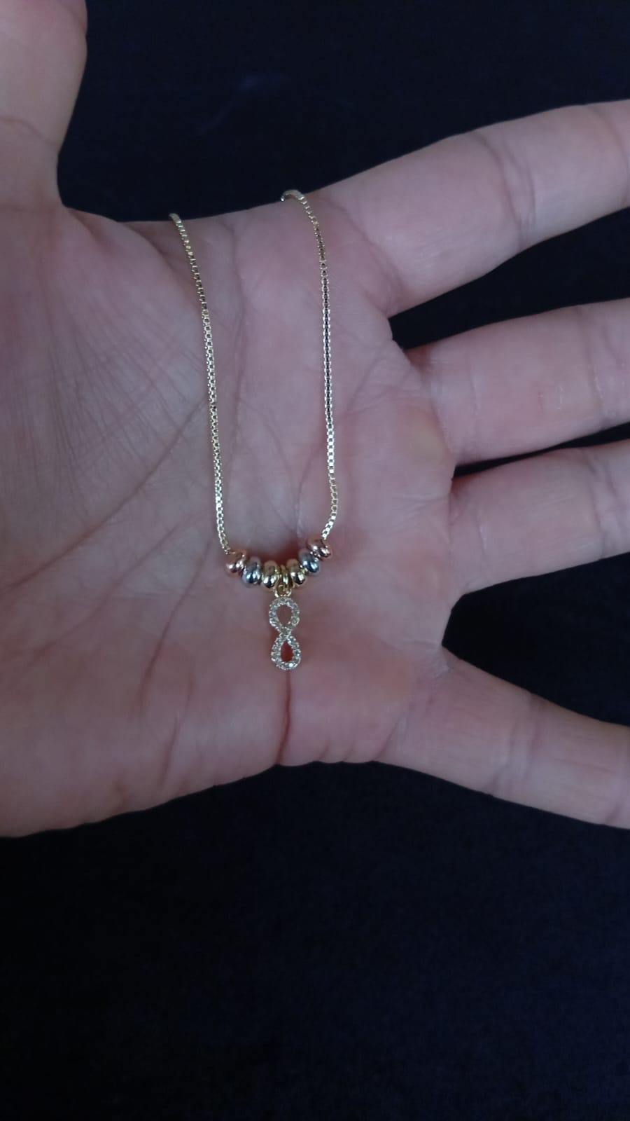 Dije semanario oro laminado