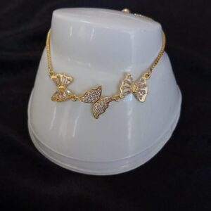 Pulsera ajustable oro laminado