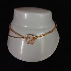 Pulsera ajustable oro laminado