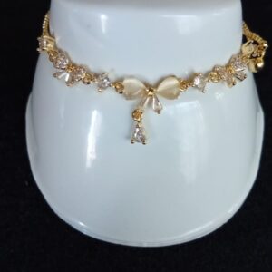 Pulsera ajustable oro laminado