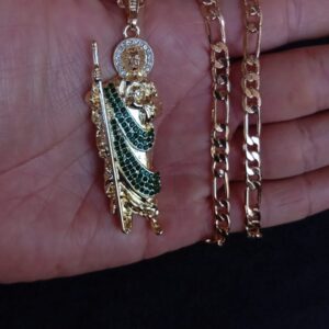 Dije san juditas grande oro laminado