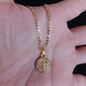 Moneda San benito oro laminado