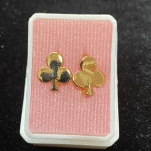 Arracada huggies oro laminado