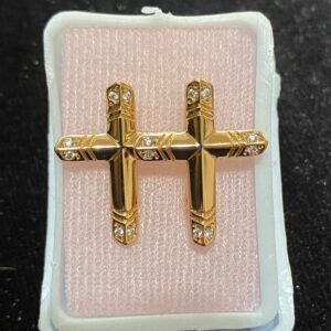 Arracada huggies oro laminado