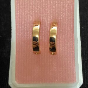 Arracada huggies oro laminado