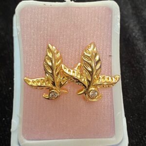 Arracada huggies oro laminado