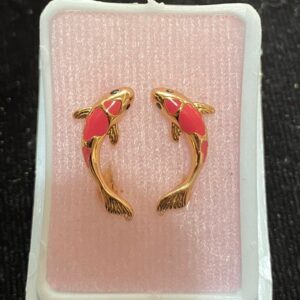 Arracada huggies oro laminado