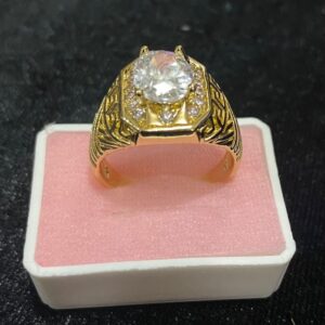 Anillo caballero oro laminado