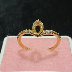 Anillo dama oro laminado