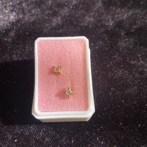 Broquel reforzado oro laminado