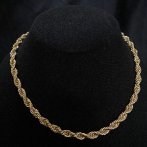 Cadena gruesa oro laminado