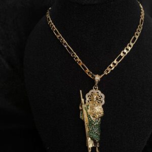 Dije San Juditas grande oro laminado