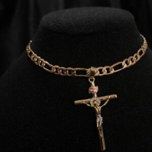 Cristo Grande oro laminado