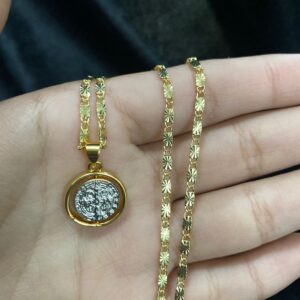Moneda San benito oro laminado