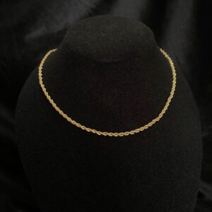 Gargantilla oro laminado