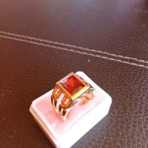 Anillo caballero oro laminado