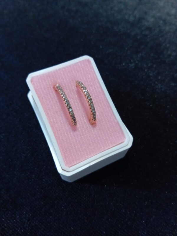 Arracada huggies oro laminado