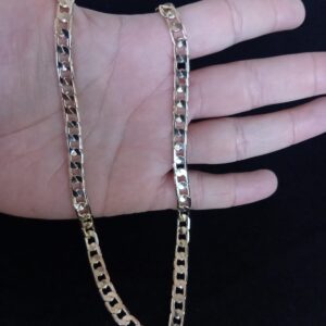 Cadena gruesa oro laminado