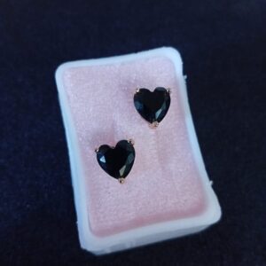 Arete poste mariposa oro laminado