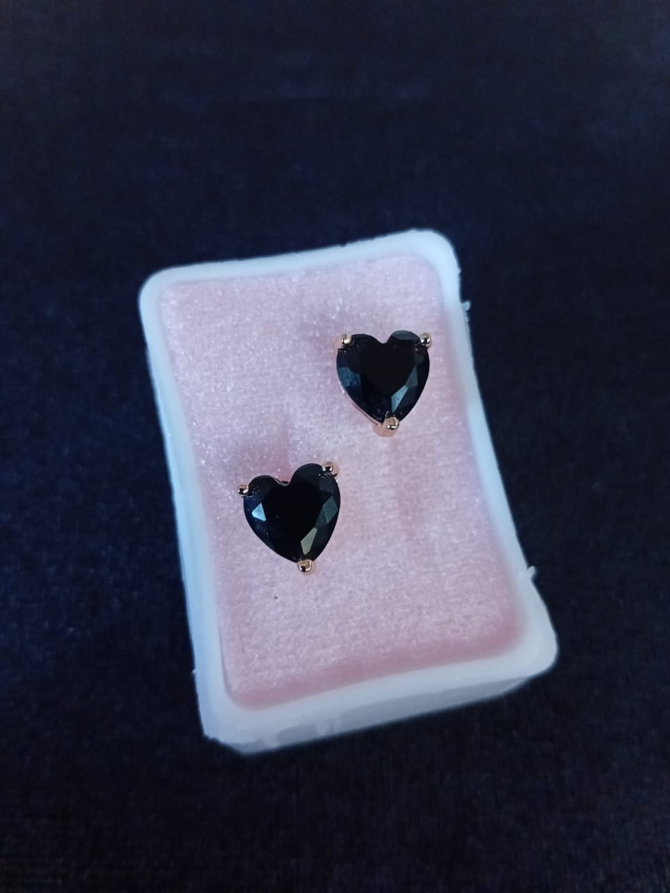 Arete poste mariposa oro laminado