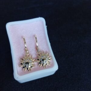 Arracada huggies  oro laminado