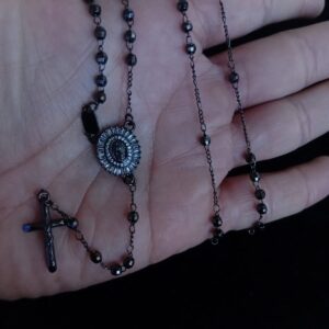 Rosario oro laminado