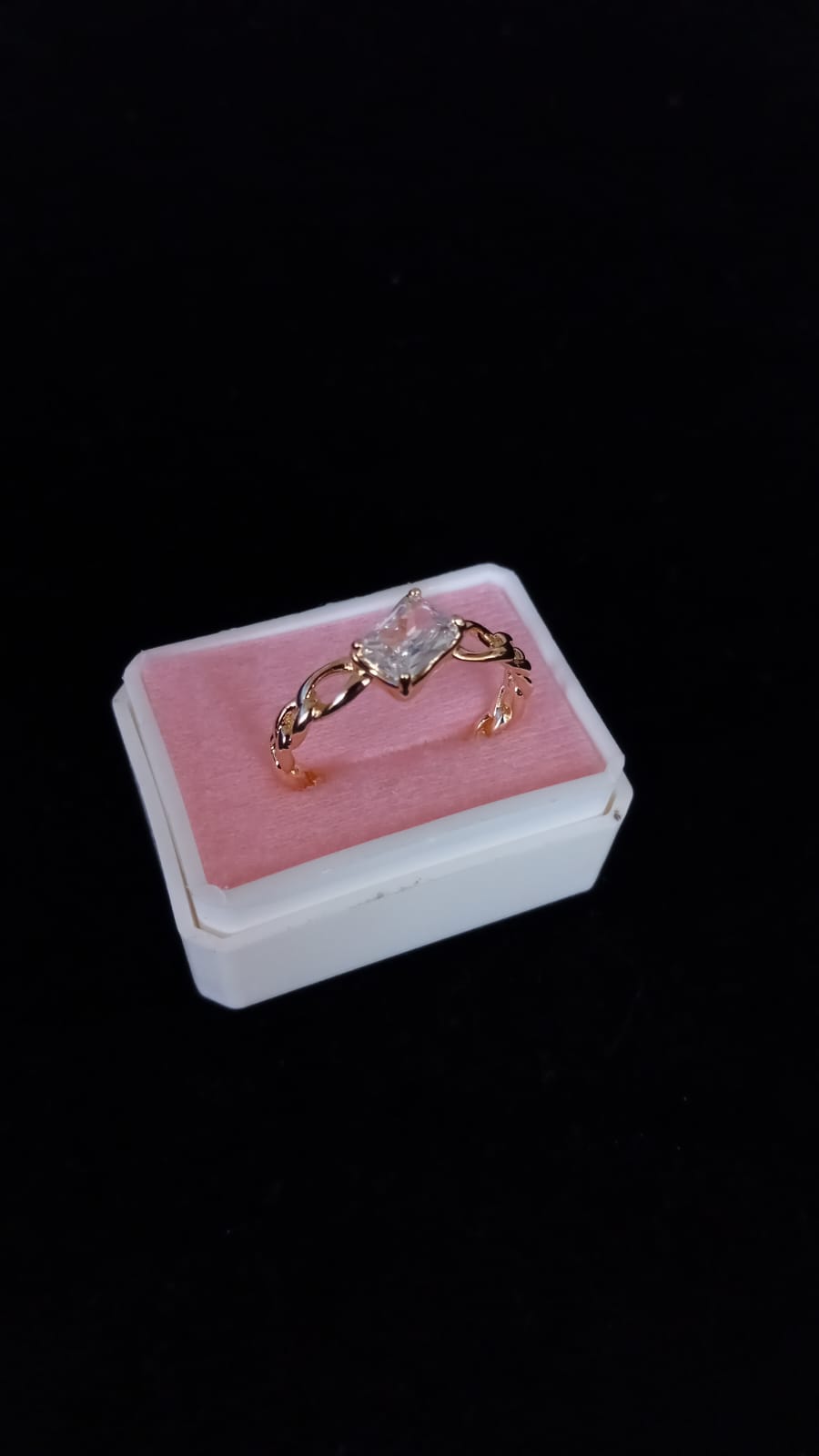 Anillo dama oro laminado
