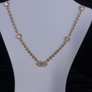 Gargantilla oro laminado