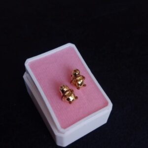Broquel reforzado oro laminado