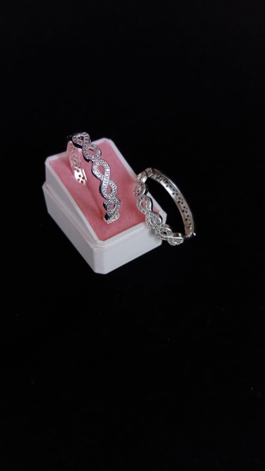 Arracada zirconia oro laminado