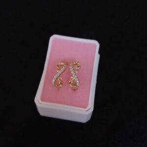 Arracada huggies oro laminado