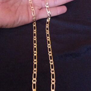 Cadena gruesa oro laminado