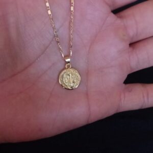 Moneda San benito oro laminado