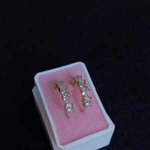 Arracada huggies oro laminado