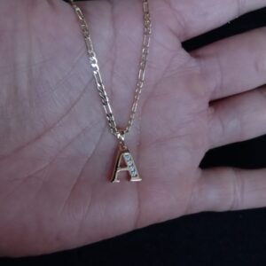 Inicial molde oro laminado