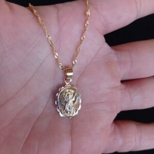 Medalla oro laminado florentino